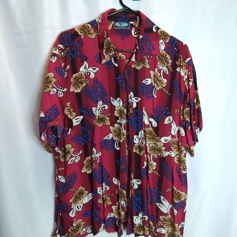Blue sky Hawaiian shirt 